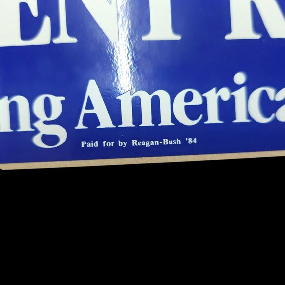 President Reagan Bringing America Back 1984 Presidential Campaign Stickers NOS - Picture 5 of 6